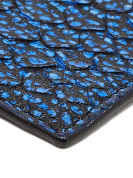 Portofel Roberto Cavalli din piele albastru