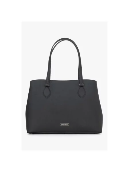 Кожаная сумка Cromia черная