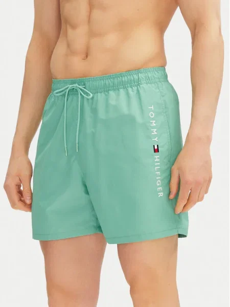 Плувни шорти Tommy Hilfiger зелено