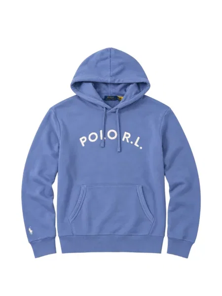 Панталон Polo Ralph Lauren с принт с връзки синьо