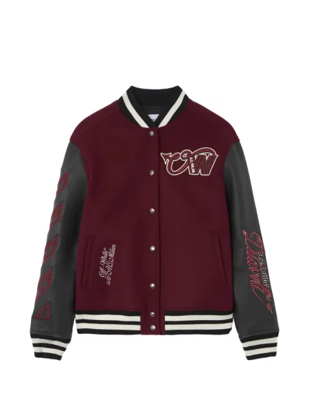Geacă bomber Off-white alb