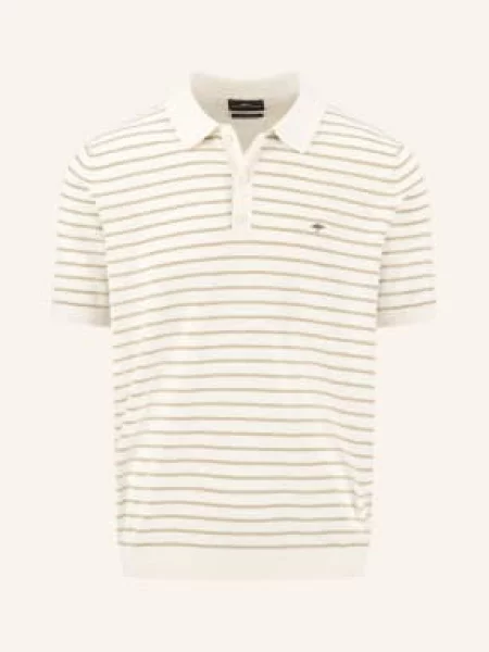 Fynch-Hatton Dzianinowa Koszulka Polo weiss
