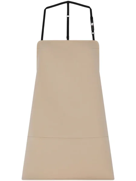 Rochie Courreges din țesătură twill cu spatele deschis