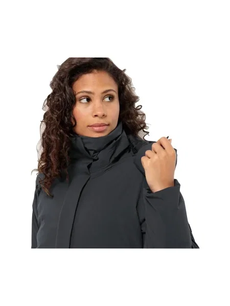 Geacă Jack Wolfskin negru