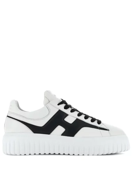Sneakerși Hogan din piele cu dungi