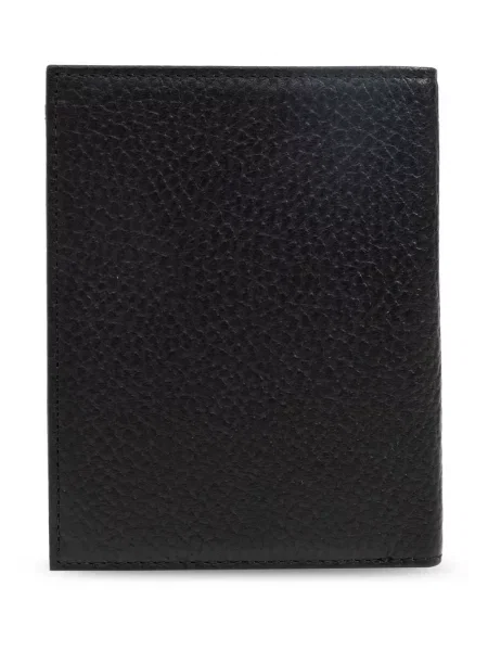 Portofel Emporio Armani cu autograf negru