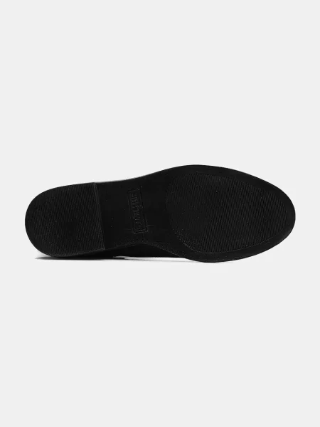 Замшевые сапоги Steve Madden черные