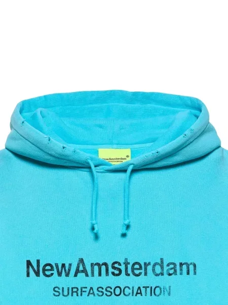 Mikina s kapucňou New Amsterdam modrá