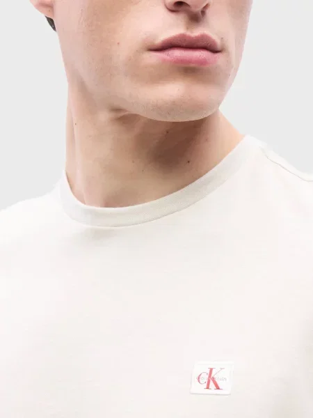 Класична футболка Calvin Klein Jeans біла