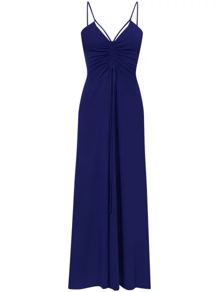 Rochie maxi Proenza Schouler White Label fără mâneci lungă de costum alb