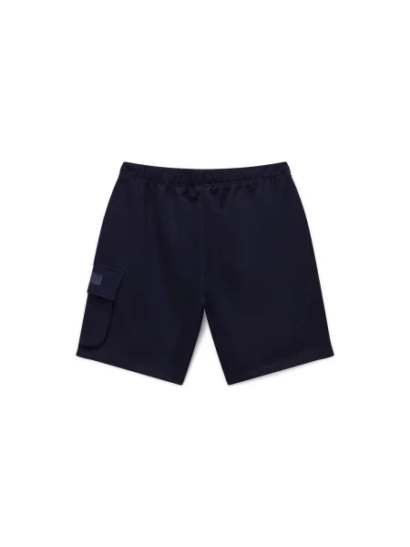 NAPAPIJRI Kalhoty N-BOX LOGO CARGO modrá / světle šedá