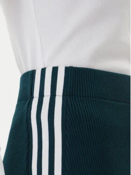 ADIDAS ORIGINALS Sukňa Adicolor tmavozelená / biela zelená
