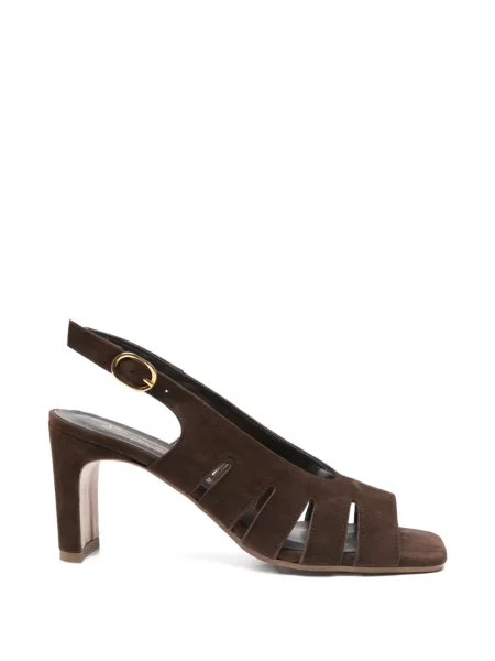 Sandale Biancadi slingback maro