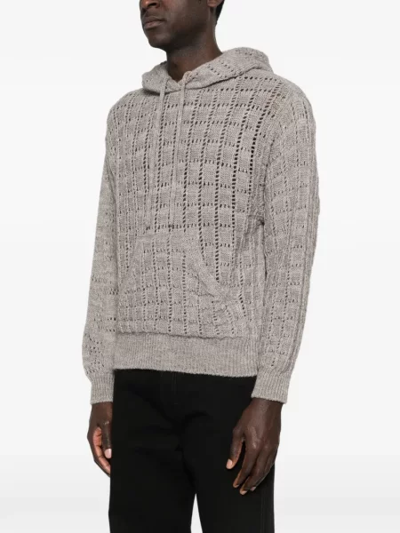 Дълго пуловер Aries сиво