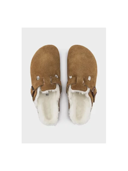 Klapki Birkenstock brązowe