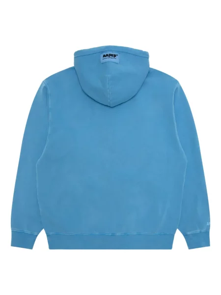 Hanorac cu glugă Aape By A Bathing Ape cu glugă albastru