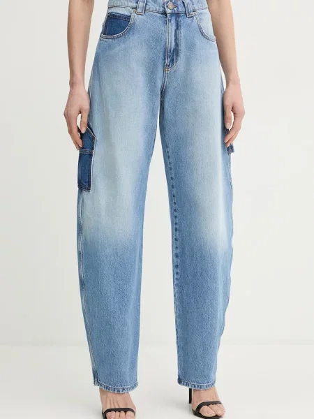 Pinko Blugi relaxed fit de damă albastru