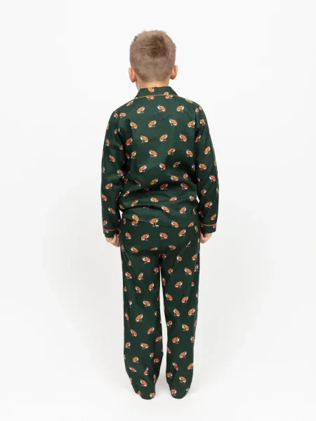 Дитяча Піжама CYBERJAMMIES Forrest бавовна/модал зелений