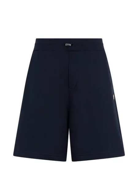 Pantaloni scurți Philipp Plein cu autograf albastru