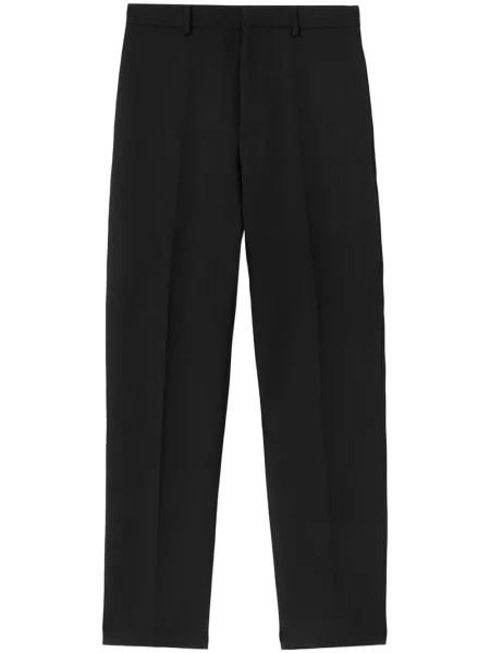 Pantaloni Jil Sander de lână negru
