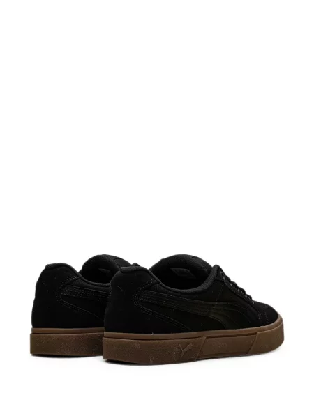 Sneakerși Puma Suede din piele de căprioară negru