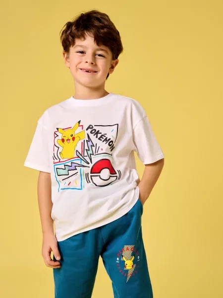 Sinsay Kalhoty Pokémon modrá