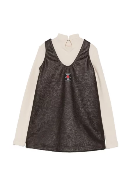 Dětské šaty Msgm hnědé