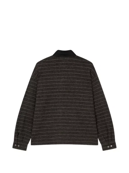 Lung tricou polo Tomboy maro