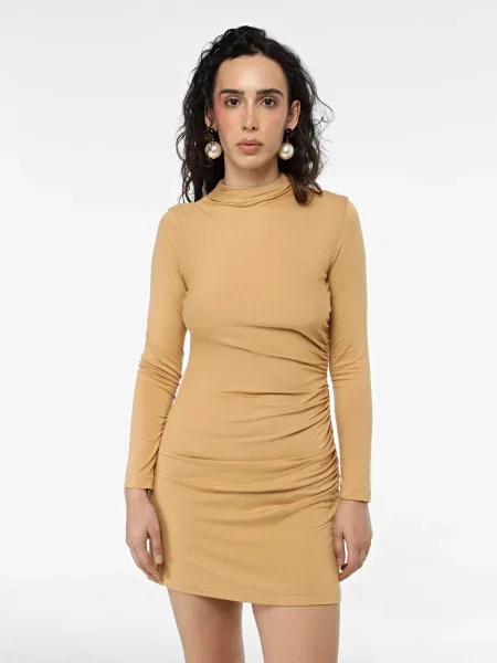 Сукня міні Promin бежевий