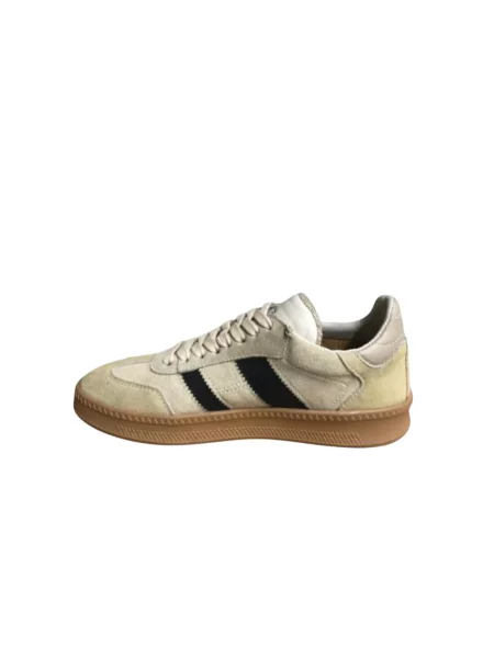 Sneakersy Hip skórzane beżowe