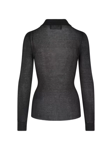 Cămașă Dondup tricotate negru