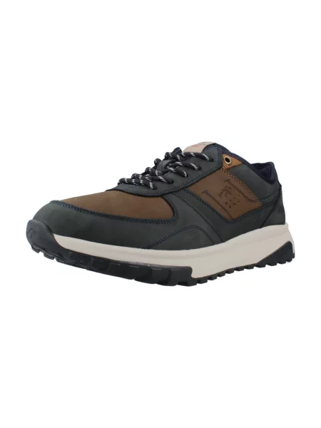 Sneakersy Fluchos skórzane zielone