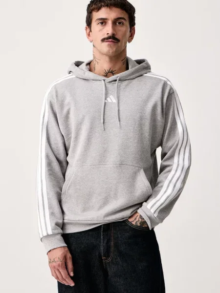 Adidas hanorac cu glugă pentru bărbați din Essentials gri