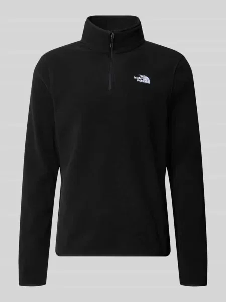 Bluza polarowa The North Face Glacier Fleece Zip black czarna
