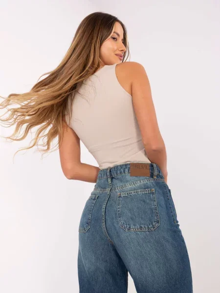 Pantaloni Sublevel albastru