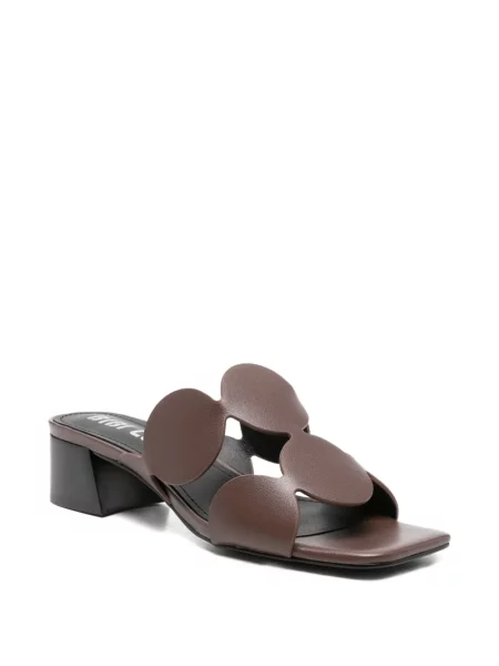 Papuci tip mules Bibi Lou maro