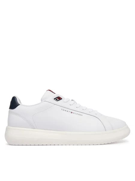 Sneakers Tommy Hilfiger Light Chunky Leather Sneaker alb