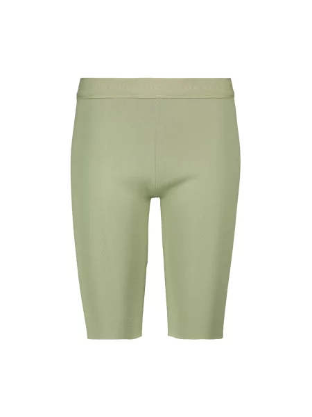 Pantaloni scurți Low Classic cu talie înaltă tricotate clasici verde