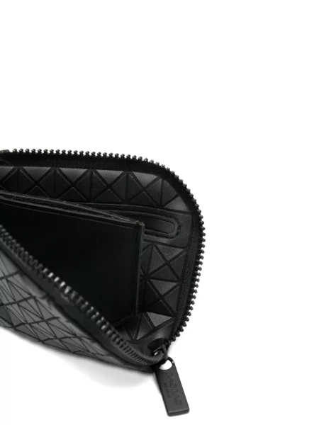 Portofel Bao Bao Issey Miyake cu imprimeu geometric negru