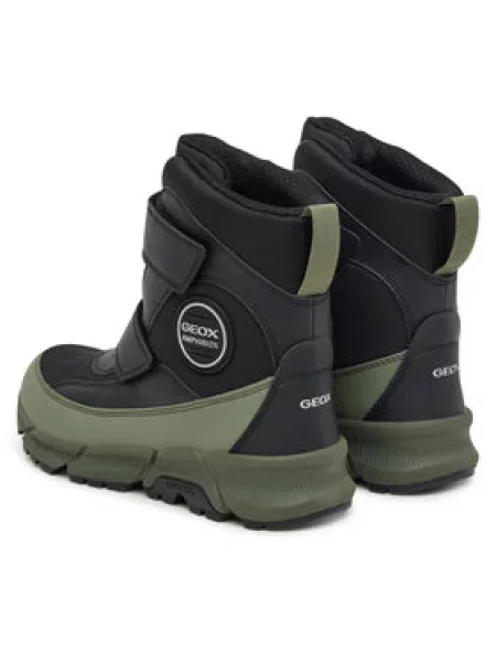 Geox Auliniai batai J Flexyper Plus Boy B Abx S Tamsiai žalia