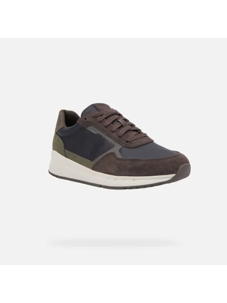 Sneakerși Geox albastru