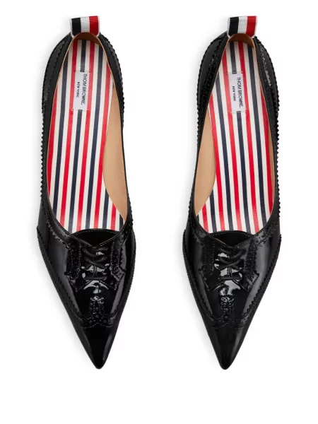 Pantofi cu toc Thom Browne din piele negru