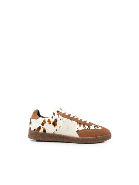 Sneakersy Les Deux brązowe