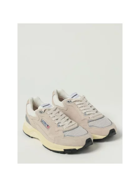Sneakersy Autry skórzane brązowe