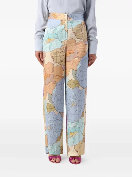 Pantaloni Kaos cu model floral cu imagine