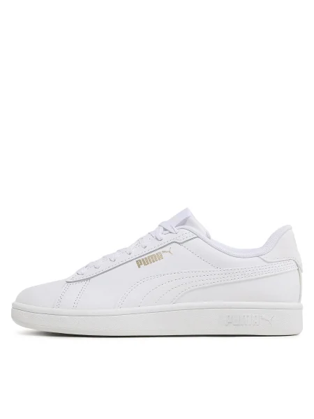 Sportcipő Puma Smash L 01 Puma White/Puma White/Gold fehér