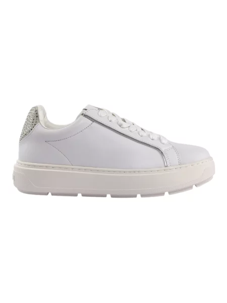 Sneakersy Love Moschino skórzane białe