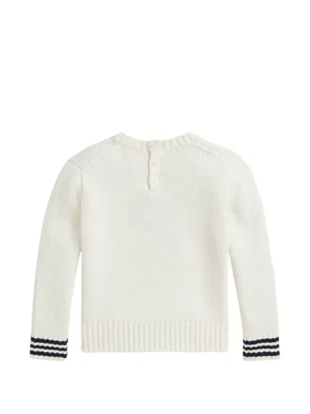Sweter dziecięcy Polo Ralph Lauren biały