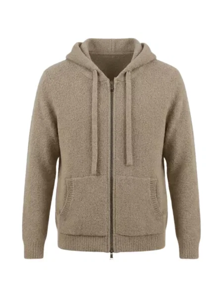 Cardigan Roberto Collina cu glugă