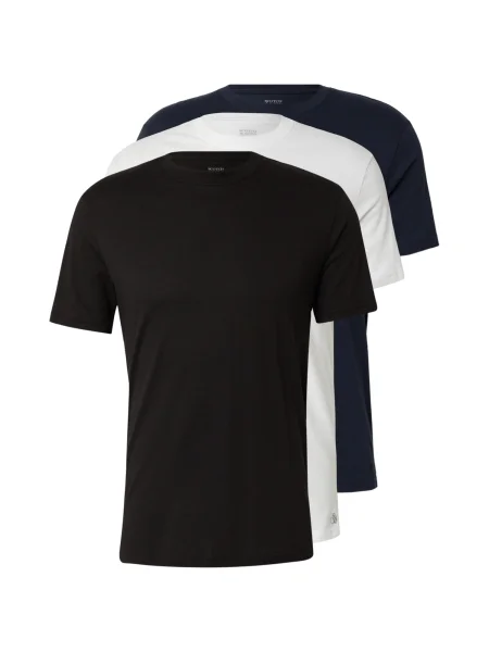 SCOTCH & SODA Tricou bleumarin / negru alb